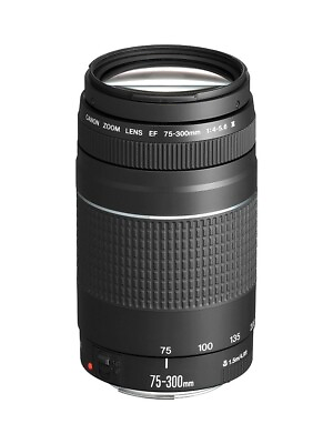 #ad #ad Canon EF 75 300mm f 4 5.6 III Telephoto Zoom Lens *EX* $99.00