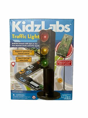 #ad 4M KidzLabs Traffic Control Light STEM Kit $20.00