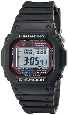 #ad Casio Men#x27;s G Shock Quartz Watch with Resin Strap Black 20 Model: GWM5610 1 $128.00