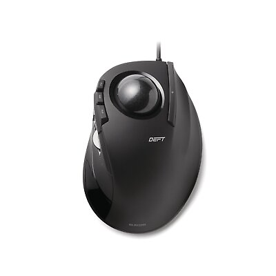 #ad ELECOM DEFT Trackball Mouse Wired Finger Control 8 Button Function with Smo $41.00