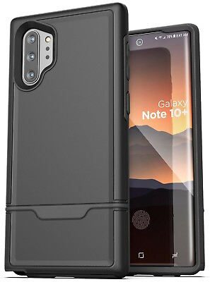 #ad For Samsung Galaxy Note 10 Plus Case Protective Full Body Rugged Cover Black $14.99