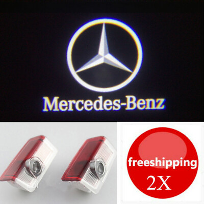 #ad LED Door Courtesy HD Light Ghost Shadow Laser Projector For Mercedes Benz $16.95
