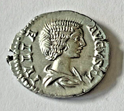 #ad Ancient Silver Coin Roman Empire AR Denarius Julia Domna 193 217 AD. $239.99