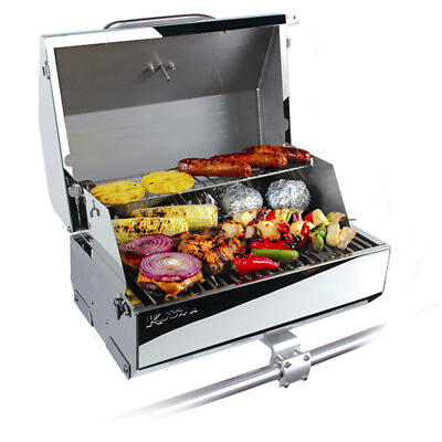 #ad Kuuma Elite 216 Gas Grill 216quot; Cooking Surface Stainless Steel $348.63