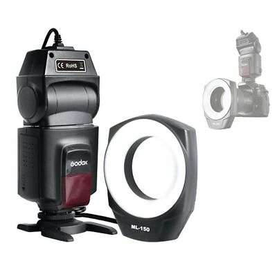 ML150 ML 150 Macro Ring Flash Light For Canon Nikon Pentax Olympus DSLR Cameras $119.58