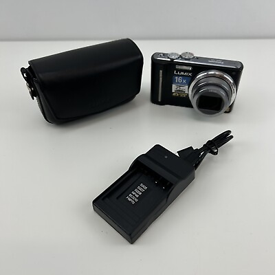#ad Panasonic Lumix DMC TZ8 12.1Mp Compact Digital Camera with Charger Working VGC GBP 69.99