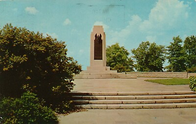#ad Wright Brothers Memorial in Dayton Ohio OH 1975 posted vintage postcard $3.72