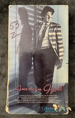 #ad American Gigolo VHS **VOLUME amp; SHIPPING DISCOUNTS AVAILABLE** $0.99