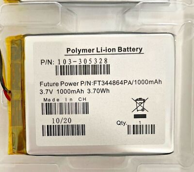 #ad Visonic 103 305328 3.7V Li ion Battery for PowerMaster 360 Alarm System New $6.99