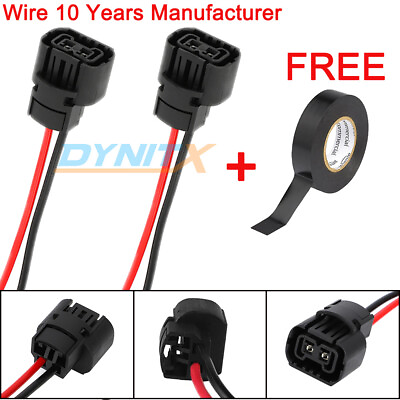 #ad H16 5202 Female Plug Connector Wiring Pigtail Harness For DRL Fog Lights PSX24W $8.96