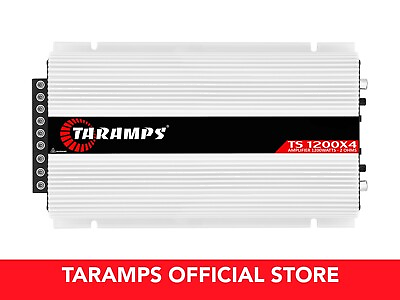 #ad Taramps TS 1200X4 1200 watts 2 Ohms Amplifier Class D 4x 300W RMS channel $220.00