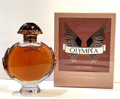 #ad Paco Rabanne Olympea Intense Eau De Parfum Intense Spray 80 ml 2.7oz Sealed $105.95