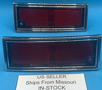 #ad PAIR Side Marker Lamp Lights Left Right Set for Caprice Impala Parisienne NEW $44.85