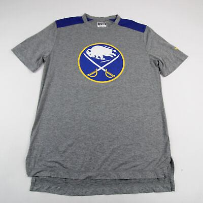 #ad Buffalo Sabres Fanatics NHL Pro Authentics Short Sleeve Shirt Men#x27;s Used $12.60