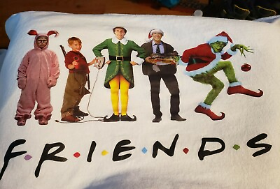 #ad Friends Christmas T Shirt XL all your favorites Christmas Storys. $14.99