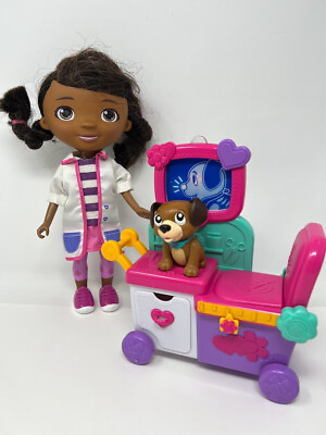 #ad Disney Junior Doc McStuffins Magic Talking Doc and Care Vet Dog Toy Set $29.99