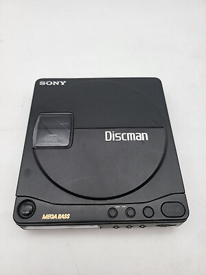 #ad Sony D 9 Discman Mega Bass Vintage CD Compact Disc Player UNTESTED $80.00