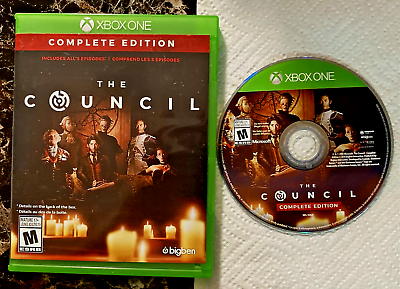 #ad ⭐⭐👽 The Council Complete Edition Microsoft Xbox One 👽⭐⭐ $7.99