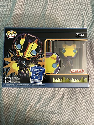 #ad Funko Pop amp; T ee Ironman Rescue Black Light Target Exclusive Size M OP $15.00