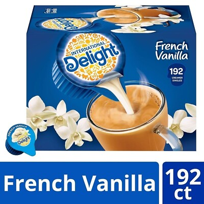 #ad #ad International Delight French Vanilla Creamer Singles 192 CT FREE SHIPPING.. $16.95