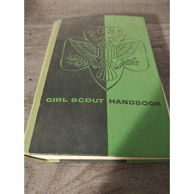 #ad Girl Scout Handbook 1953 HC Book $13.99