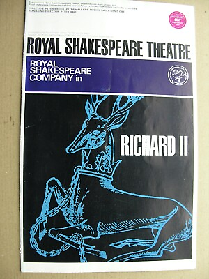 #ad 1964 RICHARD II Shakespeare Eric Porter David Warner Roy Dotrice Madoline Thomas GBP 10.00