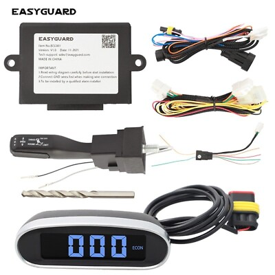 #ad Universal Cruise Control System Kit Car Speed Control Limiter Electric Throttle $259.92