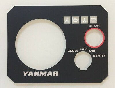 #ad YANMAR INSTRUMENT PANEL TYPE B 3YM30 3YM20 2YM15 FACEPLATE DHL AVAILABLE $55.00