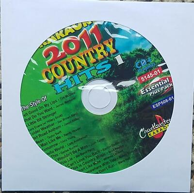 #ad KARAOKE CDG 2011 COUNTRY HITS 5145 01 CDG MUSIC SONGS CD CLASSIC SALE DISC . $11.78