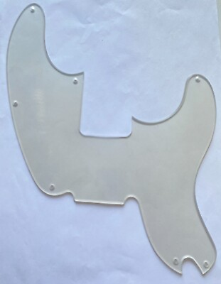 #ad Guitar Pickguard for Fender Telecaster Precision Bass Style Clear Transparent $19.99