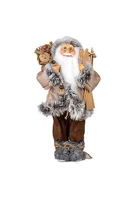 #ad Christmas Standing Santa Claus Decoration Figurine $80.90