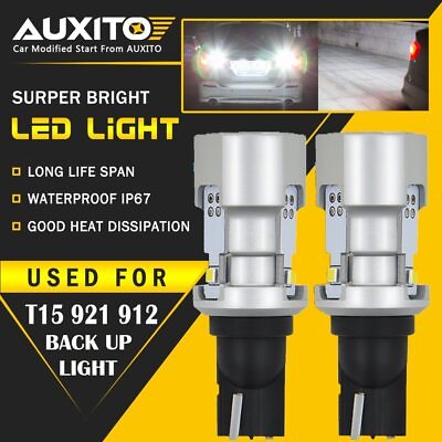 #ad AUXITO T15 921 912 LED Cargo Area Truck Light Dome Bulb Reverse Backup Light 3G $12.34