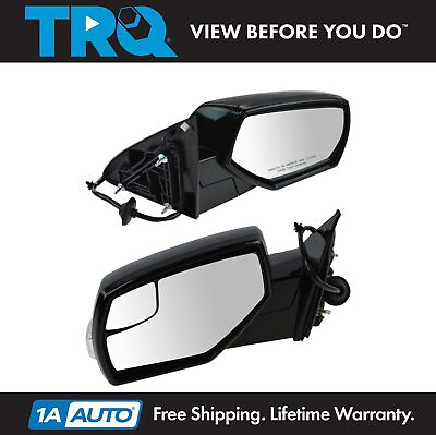 #ad TRQ Power Heated Memory LED Signal Puddle Upgrade Mirror Pair for GM SUV $381.95