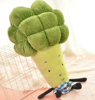 #ad Lovely Cartoon broccoli Stuffed Soft Plush Toy Doll Pillow Cushion Xmas Gift $68.26