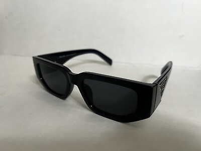 #ad #ad Prada PR 09ZSF 1AB5S0 Sunglasses 55mm Unisex Sunglasses Black Grey $65.00