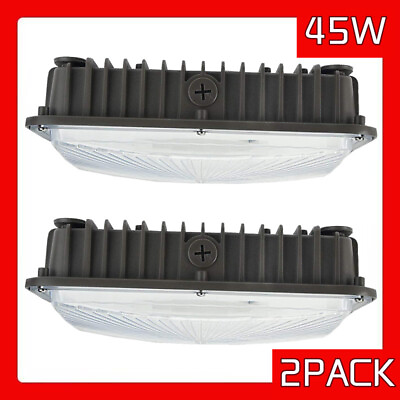 #ad 2x 45W LED Canopy Light Industrial Waterproof Explosion Proof Indoor Balcony Car $85.97