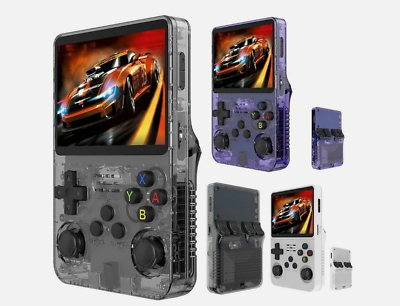 #ad R36S Handheld Video Game Console Linux System 3.5 Inch IPS Screen $62.22