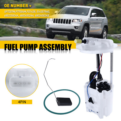 #ad Fuel Assembly Pump For Jeep Grand Cherokee Commander WK V8 4.7L Flex 7 8 45179 $46.99