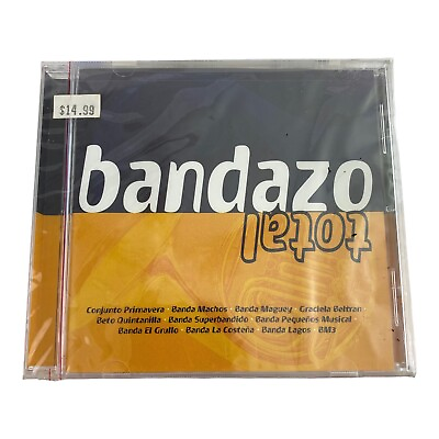 #ad Various Artists: Bandazo Total CD 2002 Warner Music Latin New Sealed $11.22
