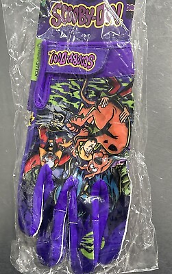 #ad Phenom Elite Scooby Doo Football Gloves Vapor Stick Multiple Sizes *NEW* $19.99
