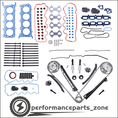 #ad Timing Chain Head Gasket Bolts Kit for 04 06 Ford Expedition F150 F250 F350 5.4L $285.95