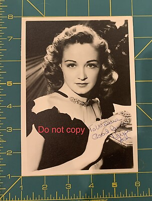 #ad NINA FOCH GORGEOUS Inscribed amp; Autographed 5x7 Photo $299.00