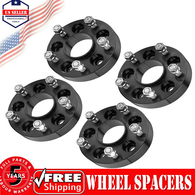#ad 4 1.25quot; 5x4.5quot;to 5x5quot; Wheel Spacers Adapter 1 2quot;x20 71.5 For Dodge Ford Jeep $69.99