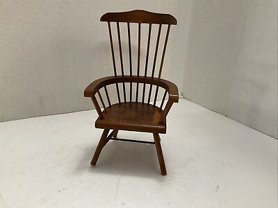 #ad Vintage Windsor Doll Chair Made in Japan 6.5 inches Tall $29.99