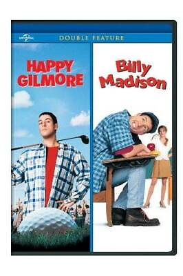 #ad Happy Gilmore Billy Madison Double Feature DVD VERY GOOD $4.57
