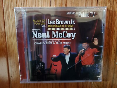 #ad LES BROWN JR. Music Of Your Life with Band Renown NEAL MCCOY NEW Charley Pride $28.92