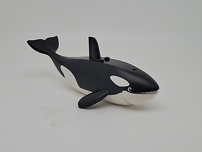 #ad NEW LEGO ORCA Killer Whale minifig figure large ocean animal 60368 killer whale $23.49