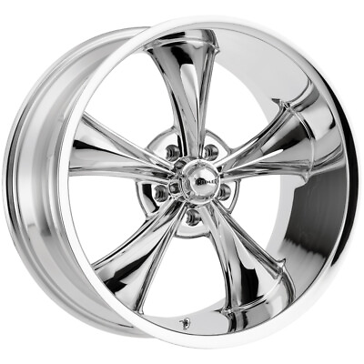 #ad Ridler 695 18x8 5x4.75quot; 0mm Chrome Wheel Rim 18quot; Inch $190.99