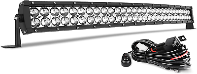 #ad LED Light Bar AUTO 4D 32 Inch Work Light 300W with 8Ft Wiring Harness 30000LM amp; $78.99