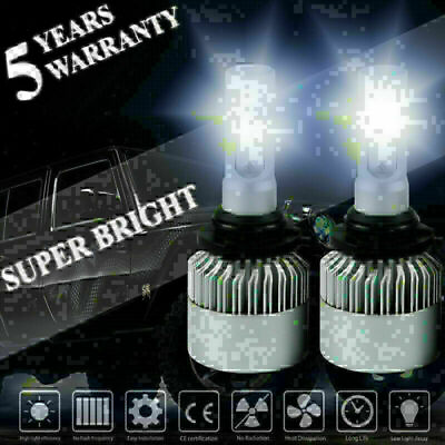 #ad 2600W 390000LM 9006 HB4 LED Headlight Bulbs Hi Lo Beam Lamp Light Foglight HID $18.64